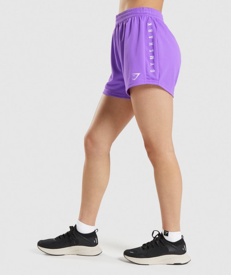 Women's Gymshark Sport Loose Shorts Light Purple | CA NA6738